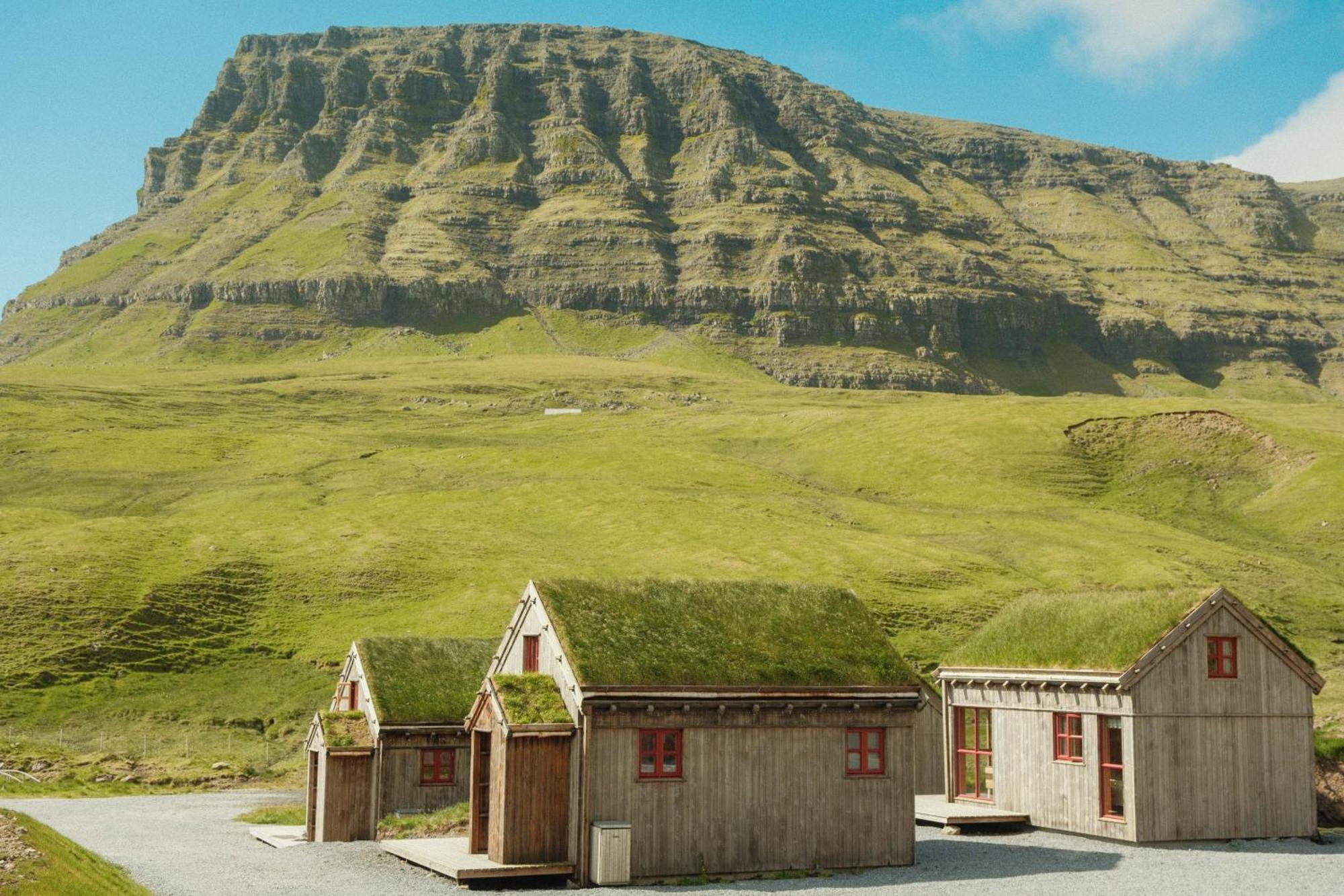 Múlafossur Cottage No 1 by Famous Waterfall in Gásadalur Gasadalur Exterior foto