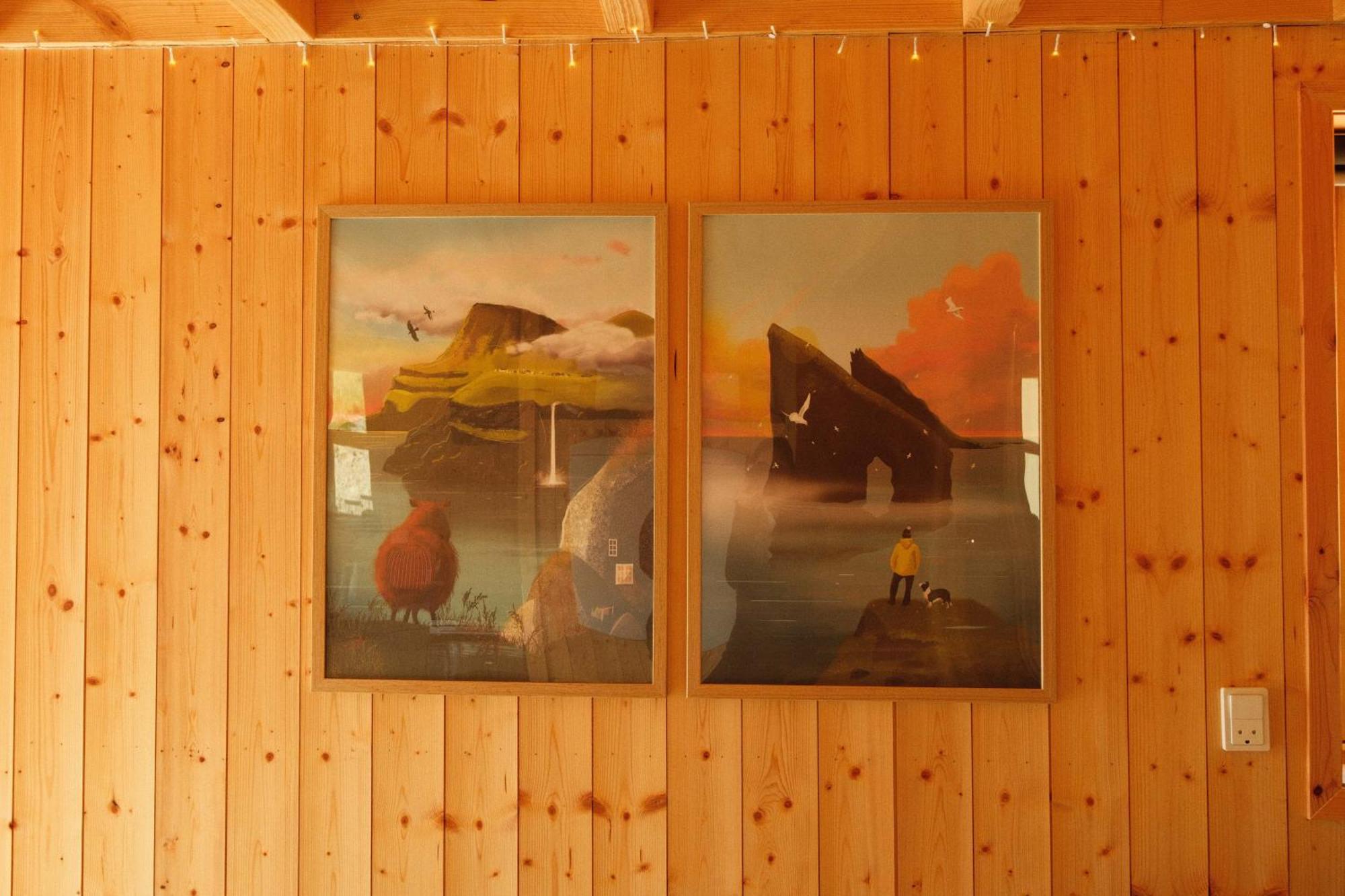 Múlafossur Cottage No 1 by Famous Waterfall in Gásadalur Gasadalur Exterior foto